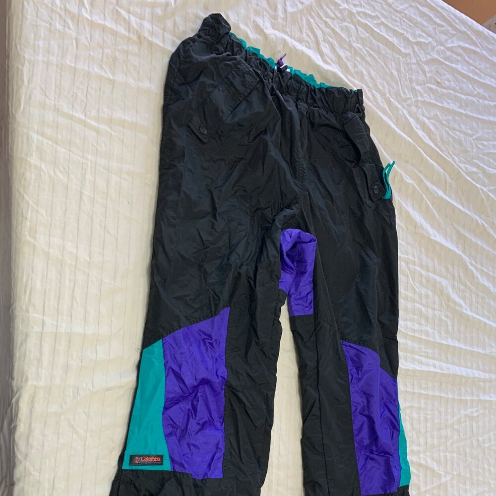 ❄️❄️❄️ COLUMBIA MENS NYLON SNOW SKI PANTS SIZE M  ❄️❄️❄️
